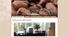 Desktop Screenshot of caffecarrello.com